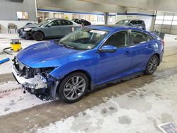 Salvage cars for sale at Sandston, VA auction: 2019 Honda Civic EX