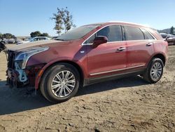 Salvage cars for sale at San Martin, CA auction: 2017 Cadillac XT5 Luxury