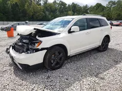 Salvage cars for sale at Ellenwood, GA auction: 2020 Dodge Journey Crossroad