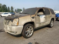 Cadillac salvage cars for sale: 2007 Cadillac Escalade Luxury