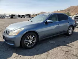 Salvage cars for sale at Colton, CA auction: 2007 Infiniti G35