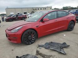 Salvage cars for sale at Wilmer, TX auction: 2023 Tesla Model 3