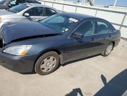 Honda salvage cars for sale: 2007 Honda Accord LX