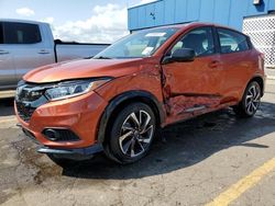 Salvage cars for sale at Woodhaven, MI auction: 2020 Honda HR-V Sport