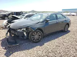 Salvage cars for sale at Phoenix, AZ auction: 2016 Toyota Camry LE