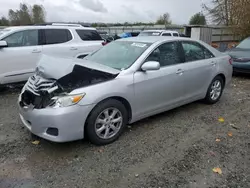 Salvage cars for sale at Arlington, WA auction: 2010 Toyota Camry Base