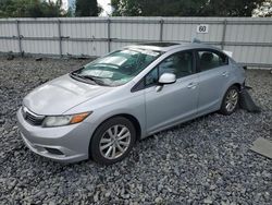 Salvage cars for sale at Windsor, NJ auction: 2012 Honda Civic EX