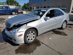 Carros salvage sin ofertas aún a la venta en subasta: 2005 Mercedes-Benz C 320 4matic