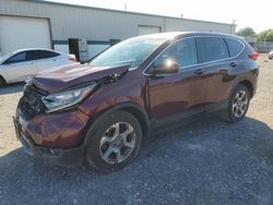 Salvage cars for sale from Copart Leroy, NY: 2017 Honda CR-V EX