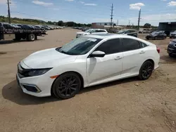 Honda salvage cars for sale: 2020 Honda Civic EX