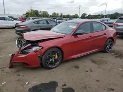 Alfa Romeo Giulia salvage cars for sale: 2019 Alfa Romeo Giulia TI