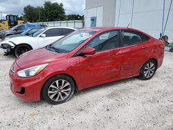 Salvage cars for sale at Apopka, FL auction: 2017 Hyundai Accent SE