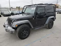 Jeep salvage cars for sale: 2015 Jeep Wrangler Sport