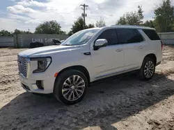 Salvage cars for sale at Midway, FL auction: 2022 GMC Yukon Denali