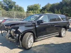 Cadillac salvage cars for sale: 2022 Cadillac Escalade ESV Premium Luxury