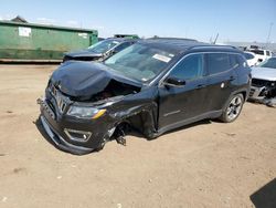 Jeep Vehiculos salvage en venta: 2020 Jeep Compass Limited