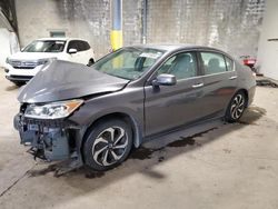 Salvage cars for sale at Chalfont, PA auction: 2017 Honda Accord EX