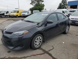 Toyota salvage cars for sale: 2018 Toyota Corolla L