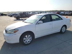 Vehiculos salvage en venta de Copart Grand Prairie, TX: 2004 Toyota Camry LE