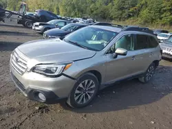 Salvage cars for sale at Marlboro, NY auction: 2015 Subaru Outback 2.5I Limited