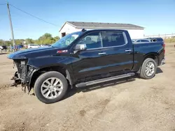 Chevrolet salvage cars for sale: 2019 Chevrolet Silverado K1500 LTZ