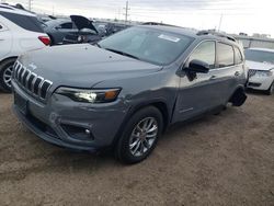 Jeep salvage cars for sale: 2022 Jeep Cherokee Latitude LUX