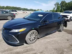 Toyota salvage cars for sale: 2021 Toyota Camry XLE