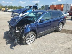 Salvage cars for sale at Bridgeton, MO auction: 2011 Subaru Outback 2.5I Limited