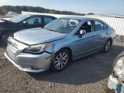 Salvage cars for sale from Copart Assonet, MA: 2016 Subaru Legacy 2.5I Premium