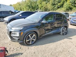 Salvage cars for sale at Marlboro, NY auction: 2018 Hyundai Kona Limited