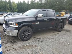 Salvage cars for sale from Copart Graham, WA: 2014 Dodge 1500 Laramie