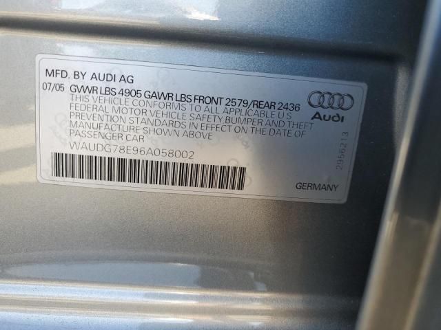 2006 Audi A4 3.2 Quattro