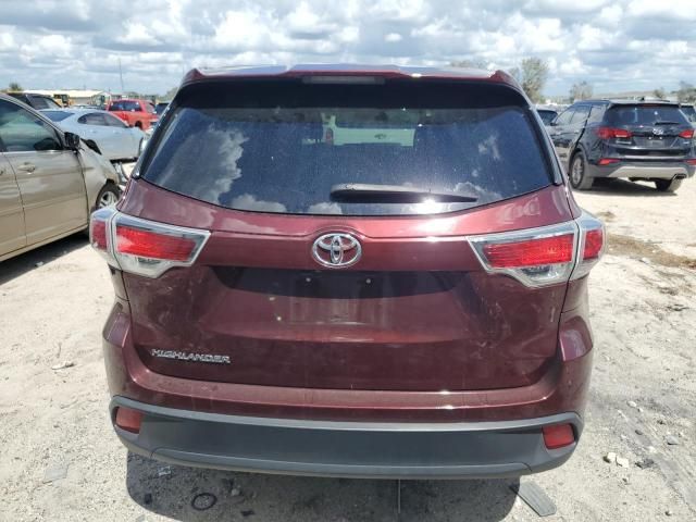 2016 Toyota Highlander LE