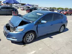 Salvage cars for sale at Grand Prairie, TX auction: 2010 Honda Insight EX