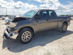 Salvage cars for sale at Arcadia, FL auction: 2011 Toyota Tundra Double Cab SR5