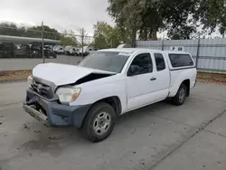 Salvage trucks for sale at Sacramento, CA auction: 2013 Toyota Tacoma Access Cab