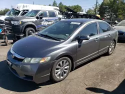 Salvage cars for sale from Copart Denver, CO: 2010 Honda Civic EX