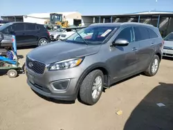 2016 KIA Sorento LX en venta en Brighton, CO