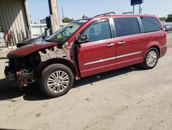 Salvage cars for sale at Fort Wayne, IN auction: 2013 Chrysler Town & Country Limited