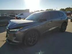 Salvage cars for sale at Wilmer, TX auction: 2022 Acura MDX A-Spec