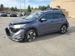 Honda salvage cars for sale: 2015 Honda CR-V Touring