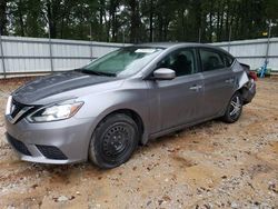 Salvage cars for sale from Copart Austell, GA: 2017 Nissan Sentra S