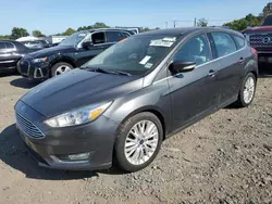 Salvage cars for sale at Hillsborough, NJ auction: 2018 Ford Focus Titanium