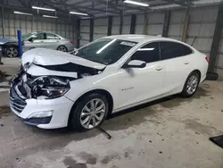 Salvage cars for sale at Madisonville, TN auction: 2022 Chevrolet Malibu LT