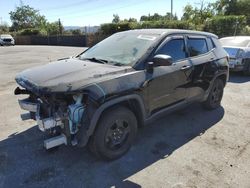 Jeep salvage cars for sale: 2018 Jeep Compass Sport