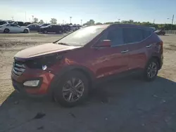 Salvage cars for sale at Indianapolis, IN auction: 2015 Hyundai Santa FE Sport