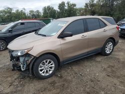 Chevrolet salvage cars for sale: 2018 Chevrolet Equinox LS