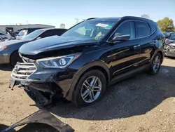 Salvage cars for sale at Elgin, IL auction: 2017 Hyundai Santa FE Sport