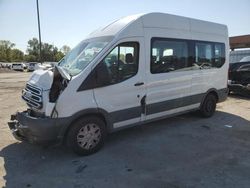 Salvage cars for sale at Fort Wayne, IN auction: 2017 Ford Transit T-350