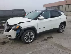 Jeep salvage cars for sale: 2020 Jeep Compass Limited